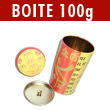 Boite � th� double couvercle