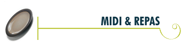 th� midi et repas