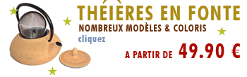 Superbe s�lection de th�i�res en fonte