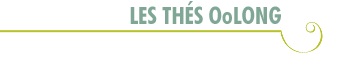 Les th�s Oolong