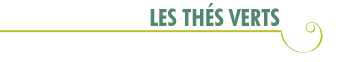 Les th�s verts