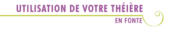 Titre utilisation th�iere