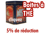 promotion sur nos boites &agrave; th&eacute;