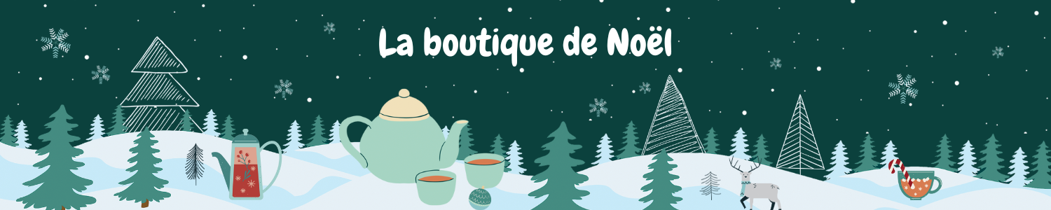 Boutique de Noël Vert-tiges thé et café