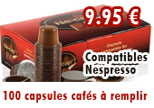 Capsules cafe compatibles Nespresso
