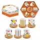 Coffret gobelets à café TUTTI FRUTTI