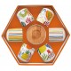 Coffret gobelets à café TUTTI FRUTTI