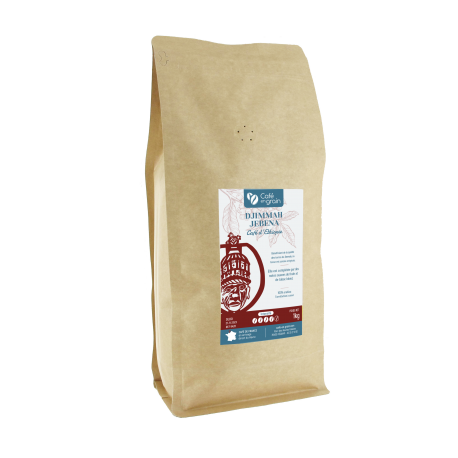 Sac 1kg - Café Ethiopie Djimmah Jebena