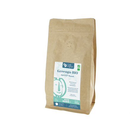 Café Rwanda Greengo BIO* - Sac 250g