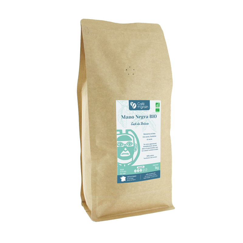 Sac 1kg - Café Bolivie Mano Negra BIO*