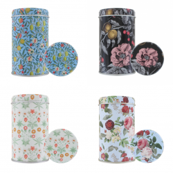 Pack 4 boites à thé FLOWERS garnies