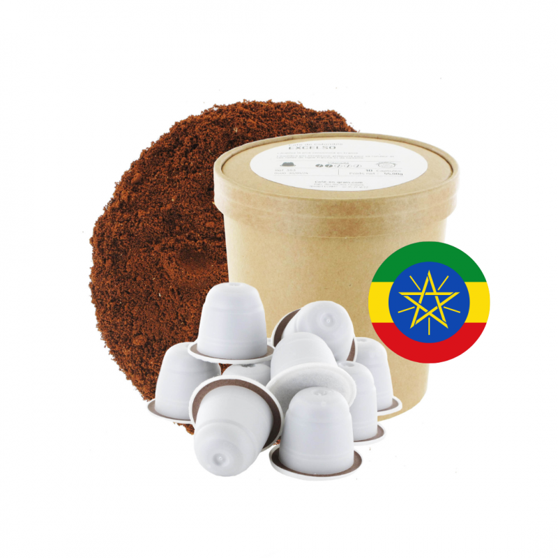 CAPSULES x15 Café Ethiopie Nyala Sidamo
