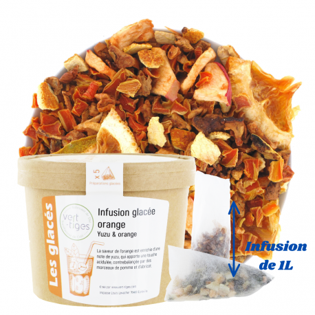 Infusion glacée orange