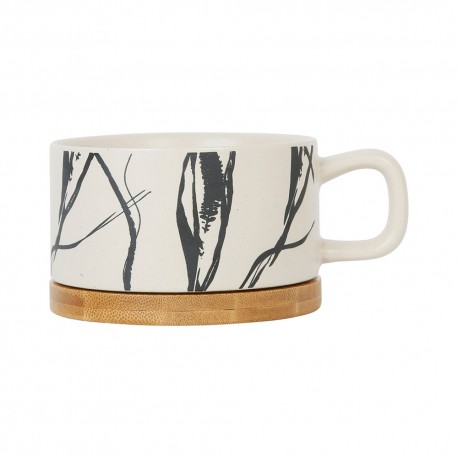 Tasse à thé BOHEME noire