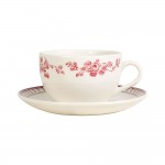 Tasse à thé DORSET rouge