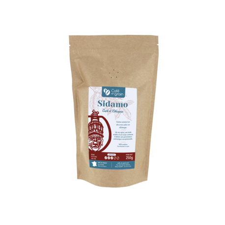 Café Ethiopie NYALA hauts plateaux Sidamo - Sac 250g