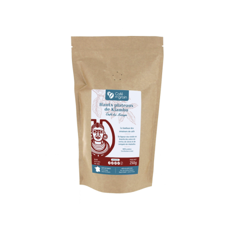  Café Kenya hauts plateaux de Kiambu-sachet 250g