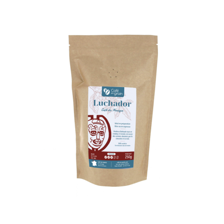 Café Mexique LUCHADOR PUR Veracruz- sachet 250g 