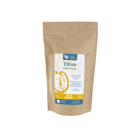 Café Rwanda TITUS région Cyangugu-sachet 250g