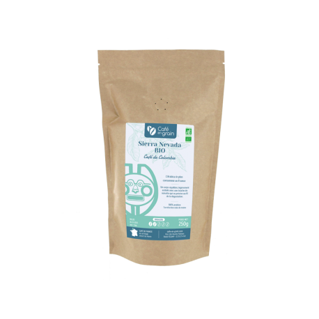 Café Colombie SIERRA NEVADA Magdalena BIO - Sac 250g