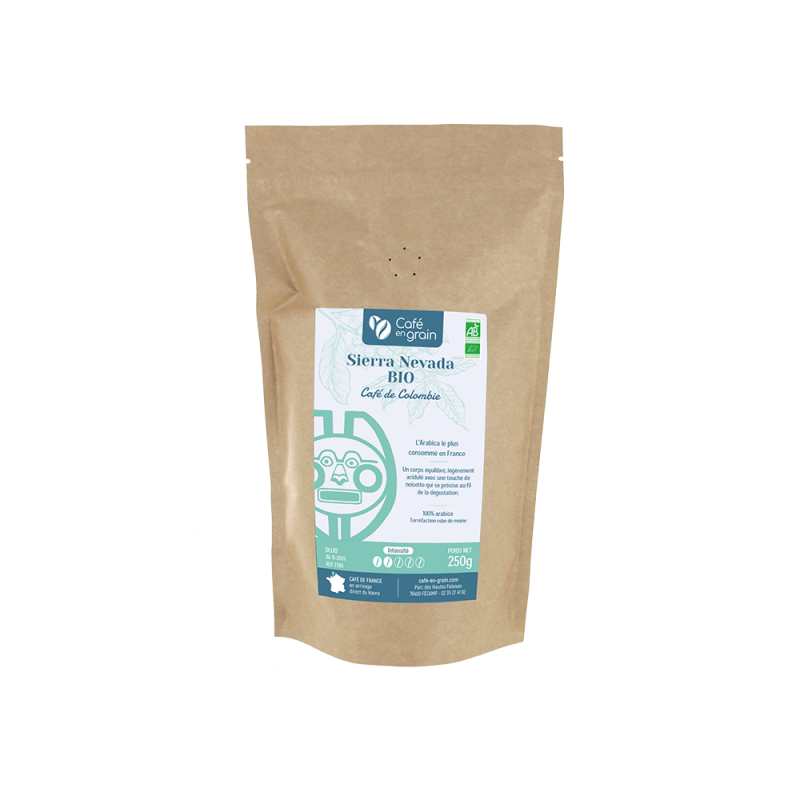 Café Colombie SIERRA NEVADA Magdalena BIO - Sac 250g