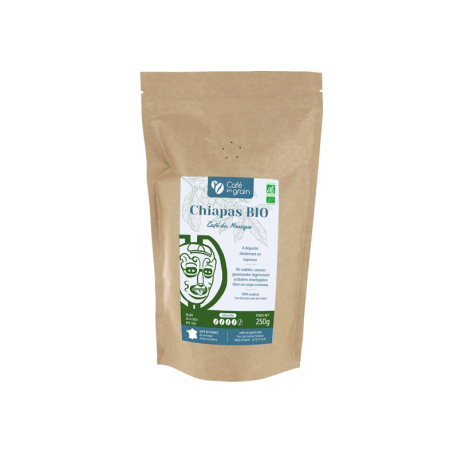 Café Mexique CHIAPAS Altura BIO - Sac 250g
