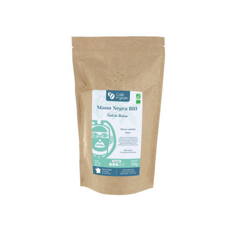 Café Bolivie Mano Negra BIO - Sac 250g