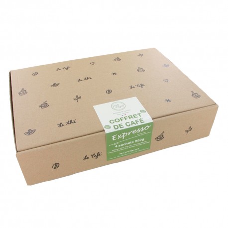 Coffret café 4x250g EXPRESSO