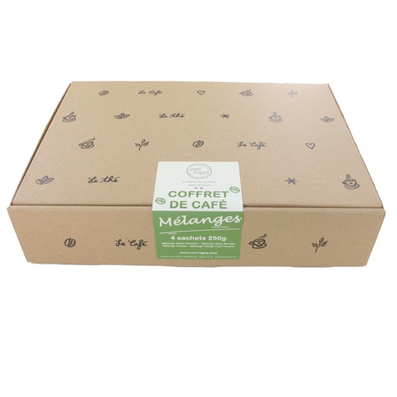 Coffret café 4x250g MELANGE