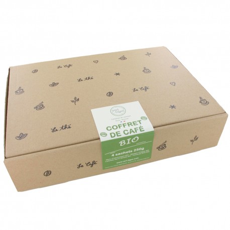 Coffret café 4x250g BIO