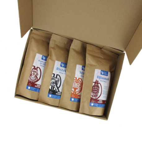 Coffret café 4x250g CORSÉ