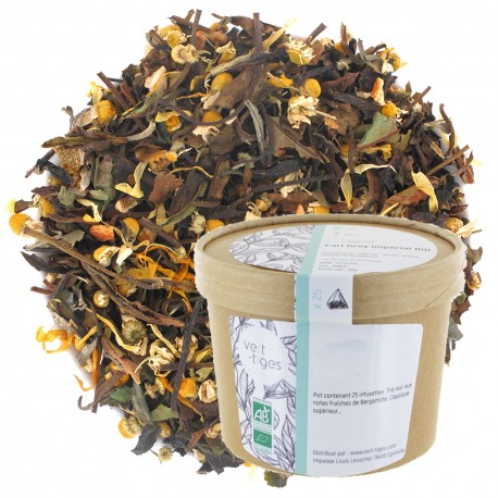 Infusettes x25 Thé blanc & vert Jardin de soie