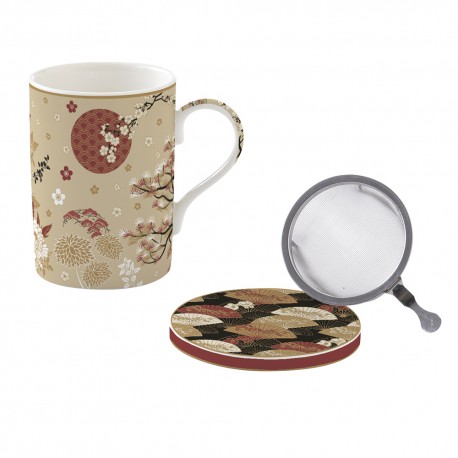 Coffret tisanière JARDIN DES GRUES