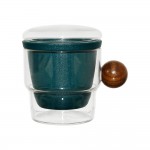 Tisanière verre LUEUR émeraude