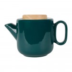 Théière WOODY émeraude brillante