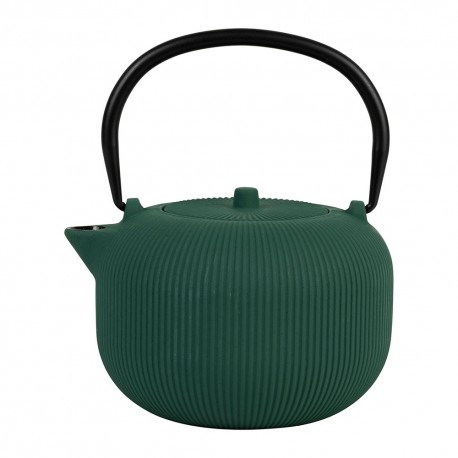 Théière en fonte 1L TRESSE émeraude