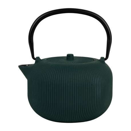 Théière en fonte 1L TRESSE verte