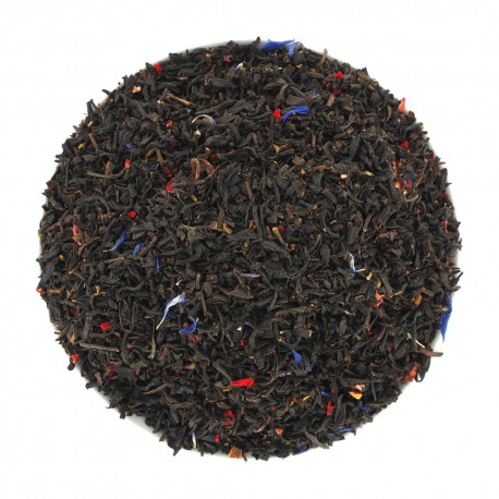 Thé noir rhubarbe fraise