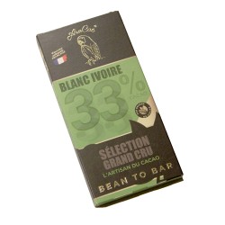 Tablette Chocolat Blanc Ivoire 