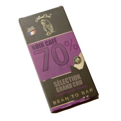 Tablette Chocolat Noir Café