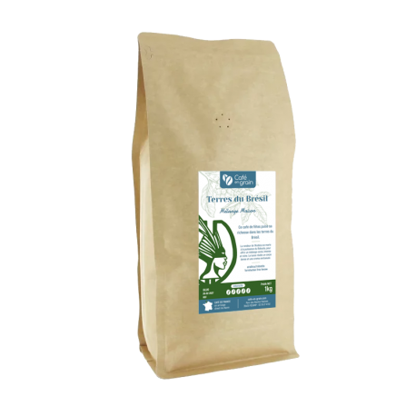 Café Mélange Maison Terres du Brésil - Sac 1kg