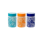 Set 3 boîtes à thé 125g PETALE D'AZUR