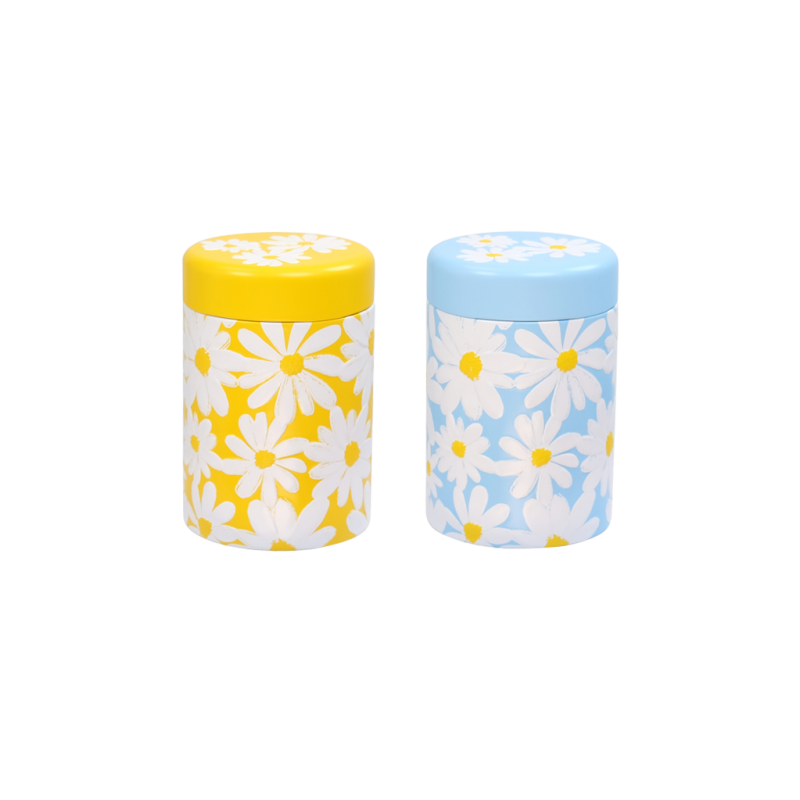 Set 2 boîtes à thé 125g SUNFLOWER