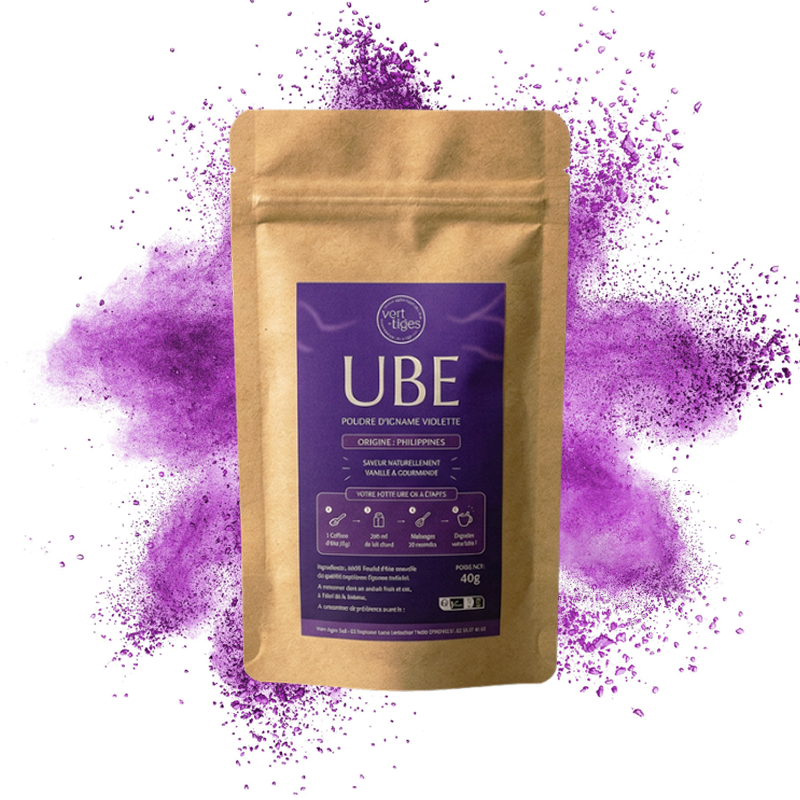 Poudre d'UBE - Poudre d'Igname Violette 40g