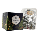 Cube de Noël 4 Fleurs de Thé