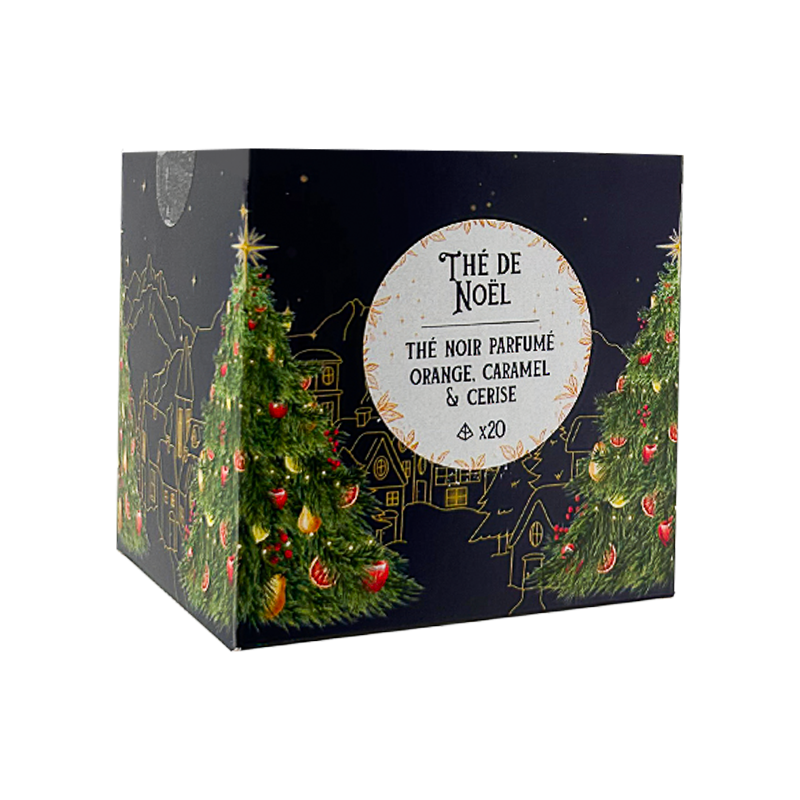 Cube x20 infusettes Thé de Noël