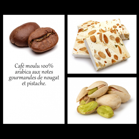 Café parfumé TENDRE NOUGAT