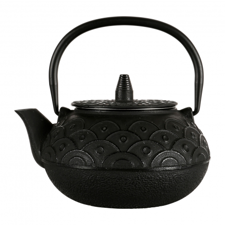 Théière en fonte VAGUES NOIRE 85cl