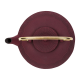 Théière en fonte CERCLES rouge 80cl
