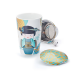 Tisanière TEAEVE PIKA bleue filtre inox